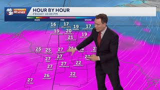 NWA, River Valley to get significant sleet & snow