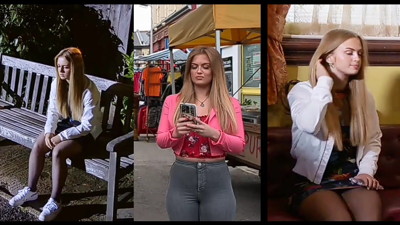 Masie Smith Tight Trousers, Legs And Short Skirt HD Video