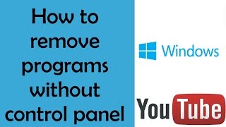 How to remove programs & software without control panel screenshot 2