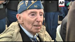 Exactly 70 years after members of the 29th Infantry Division stormed Omaha Beach under enemy fire, s