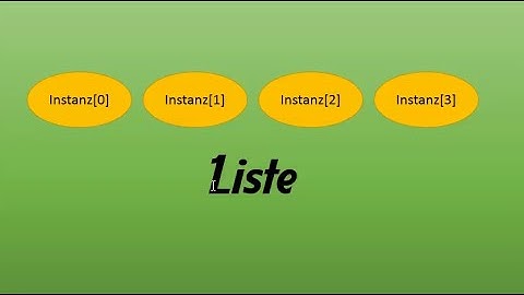 028 Python programmieren: Listen von Instanzen anlegen und auf den Bildschirm bringen