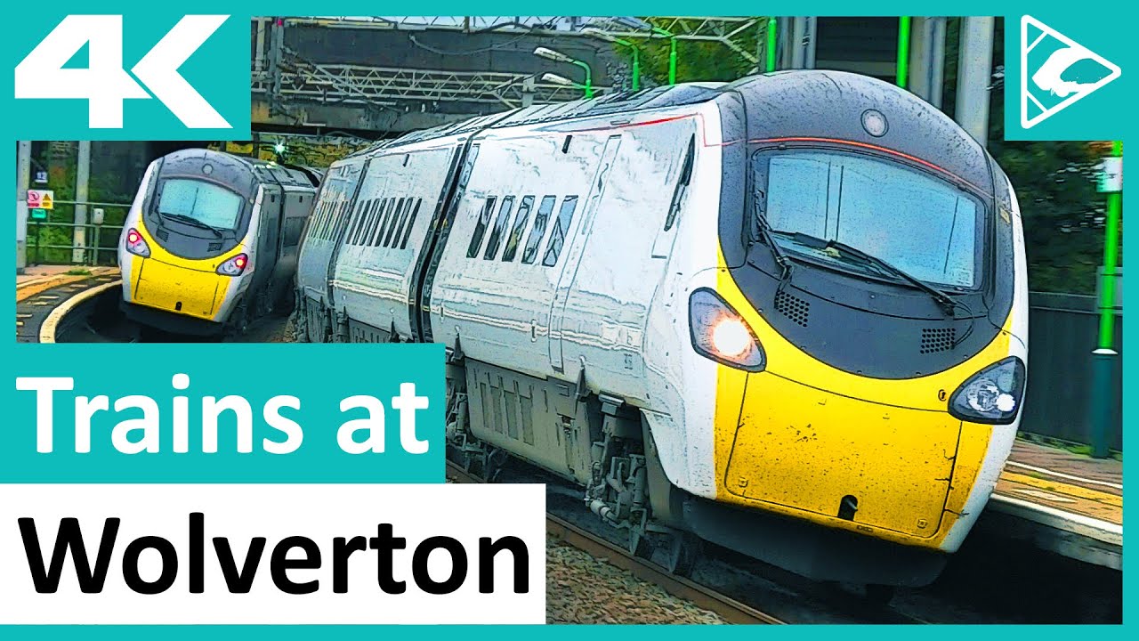 Trains at Wolverton (WCML) 17/10/2020