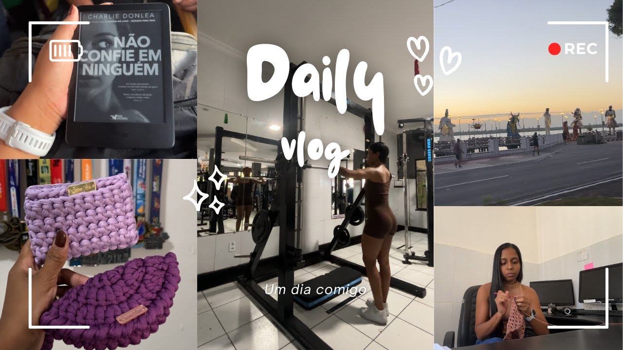 Conciliando CLT e empreendedorismo | Treino, marmitas e crochê