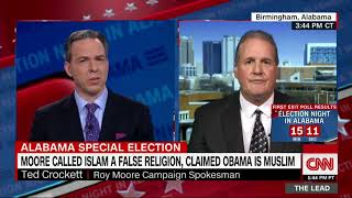 Jake Tapper leaves Roy Moore spokesman speechless
