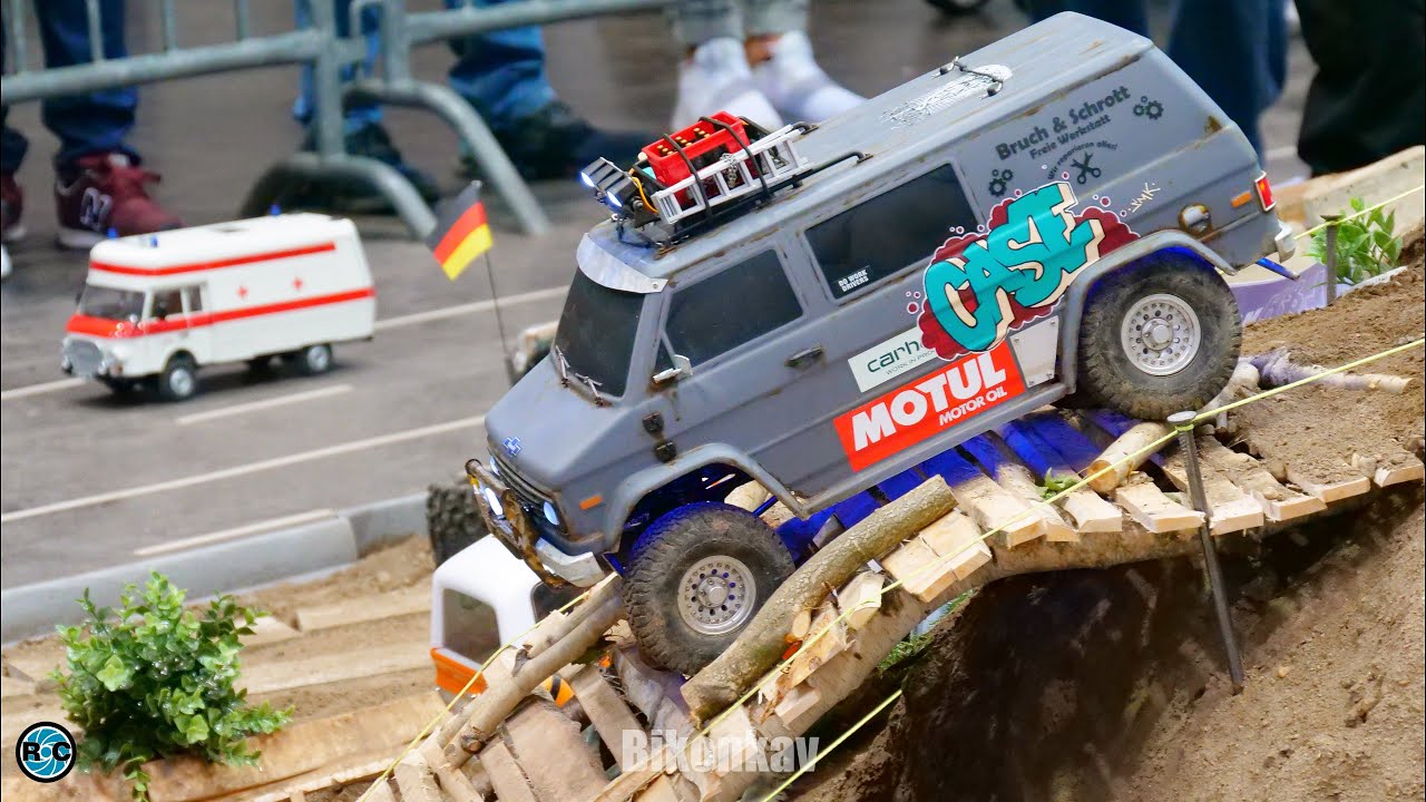 RC Crawler Parcours Modell Hobby Spiel Leipzig 2022 | RC Freunde Chemnitz -  YouTube