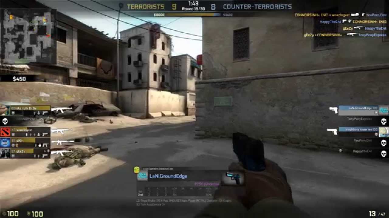 CS:GO Highlight: 1v4 Eco Clutch