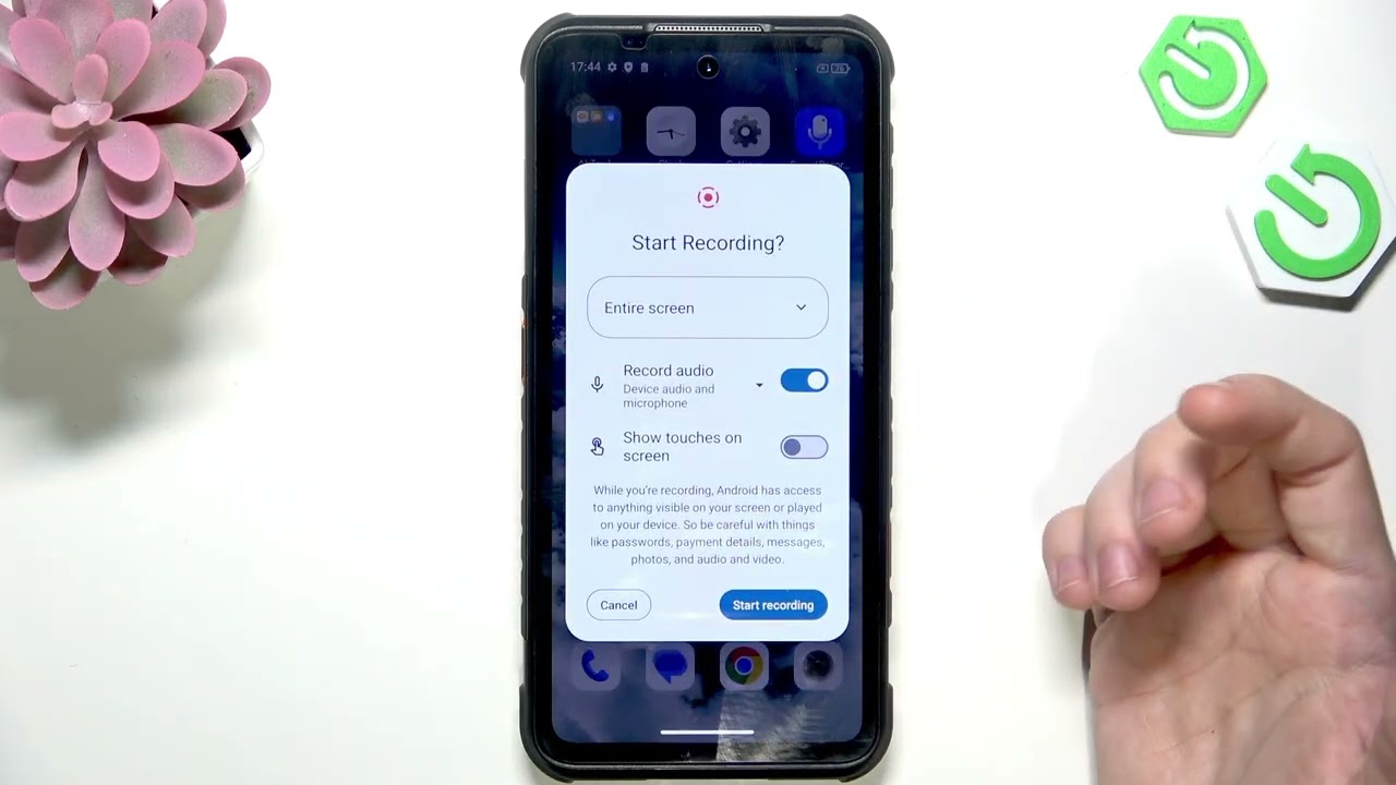 RUGONE Xever 7 Pro – Как записать экран со встроенным звуком