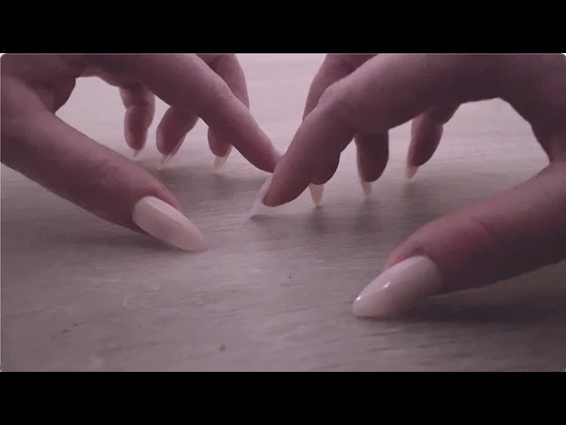 ASMR | Pure slow floor tapping, no talking