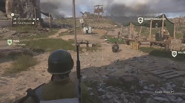 CoD WW2 - HQ SIT GLITCH *RUN WHILE SITTING* a MUST TRY