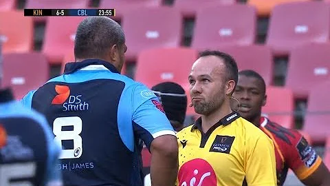 Referee Mike Adamson, the kind that helps make rug...