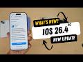 iOS 26.4 RC Released | What's New?