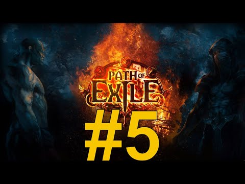 Path of Exile Прохождение HC_SSF_R_Settlers(2024) ч5 - Слегка погоняли и 3 акт