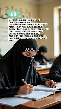 Motivasi Hijrah #quotes #nasehatislami #hijrah #muslimah #muslimahbercadar #motivasihijrah