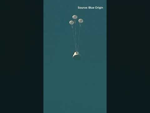 Uncrewed launch from Bezos’ Blue Origin suffers midflight anomaly #Shorts