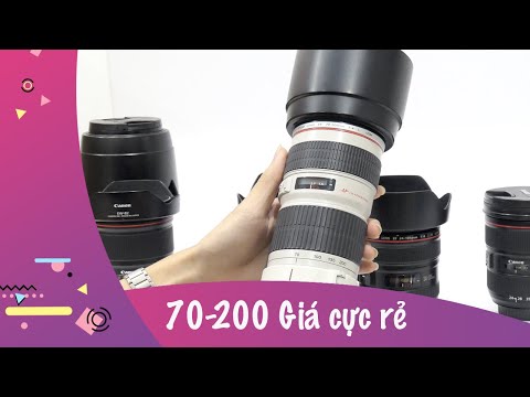 Video Canon 70-200 F4L ống kính zoom cao cấp giá cực tốt -... - youtube
