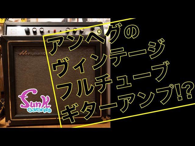 販売済】1960年代のヴィンテージアンプが◯◯万円!? こりゃ珍しいAmpeg