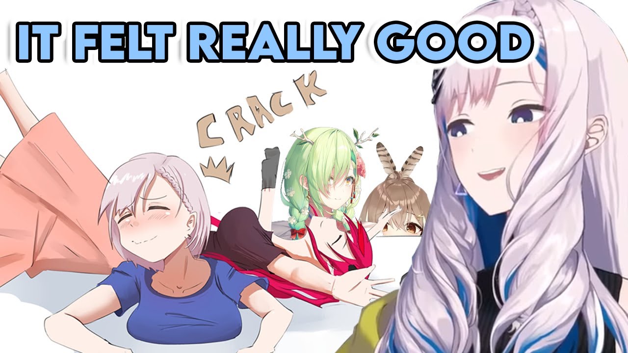 Reine explains how IRyS cracked her back during their IRL meeting