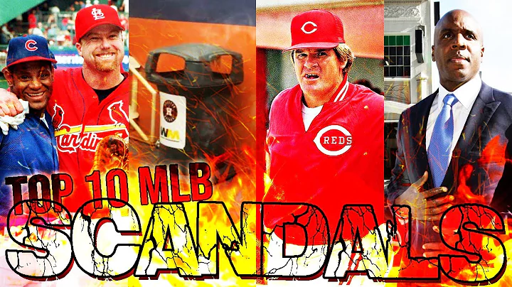 TOP 10 MLB SCANDALS Of All Time - Bribery, Gambling, Cheating, Collusion!!