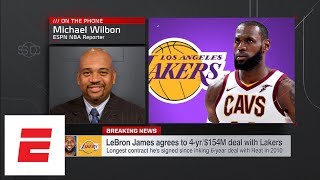 Michael Wilbon: LeBron James to Lakers is first step en route to a superteam | SportsCenter | ESPN
