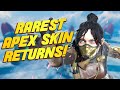 The Most RARE Skin Has Returned... Airship Assassin Wraith Gameplay (Apex Legends)