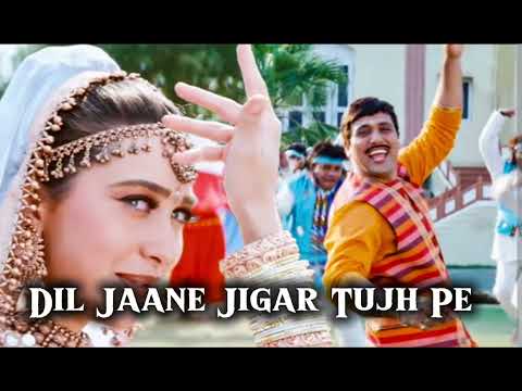 Dil Jane Jigar Tujhpe Nisaar Kiya Hai | Govinda, Karisma Kapoor | Saajan Chale Sasural | Kumar, Alka