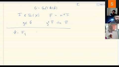 Sheaves and Frobenius - Lior Yanovski