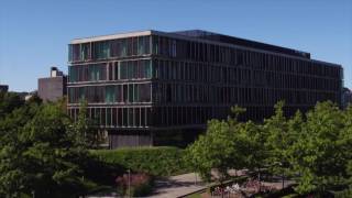 CBS campus drone video