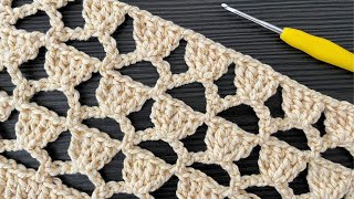 BEAUTIFUL STITCH AND SO EASY TO MAKE