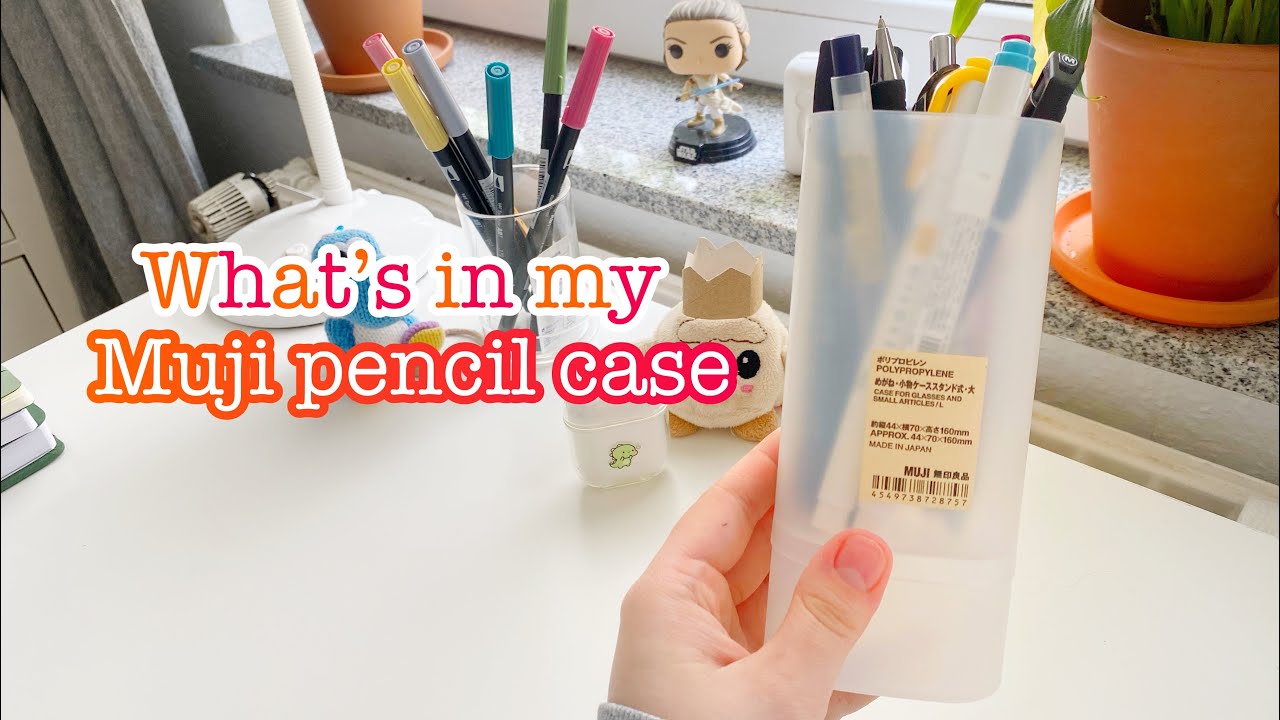 MUJI PP Pencil Case  Muji pencil case, Pencil case minimalist, Pencil case