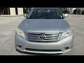 2011 Toyota Avalon Limited A3741
