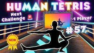 Human Tetris Solo Challenge ππ₯ | Next Challenge π¨ Viral Immersive Interactive Warm Up #57