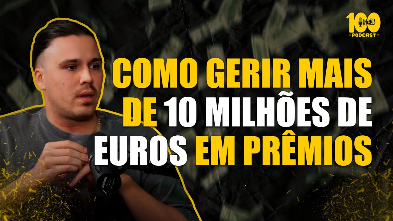 ELE JÁ FEZ 10 MILHÕES DE EUROS! - Cortes 100Medos Podcast - YouTube