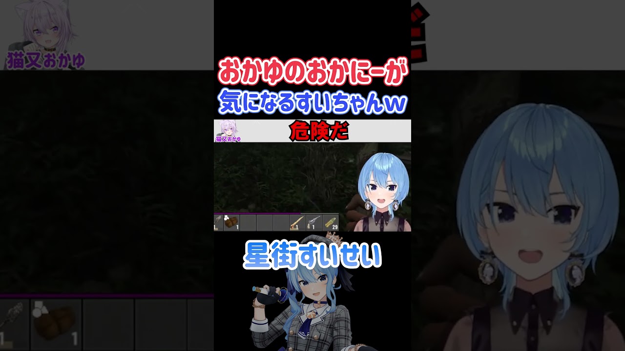 おかゆのおかにーが気になるすいちゃんｗ【ホロライブ切り抜き/星街すいせい】#shorts