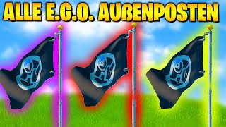 Besuche EGO Außenposten ? ALLE Orte | Fortnite E.G.O. Harte Fakten Herausforderung Deutsch