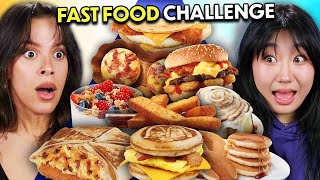 Fast Food Mystery Box Challenge: Breakfast Fast Food!