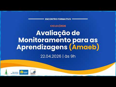 Amaeb  - Ciclo I/2026 - Encontro Formativo em 22/04/2026