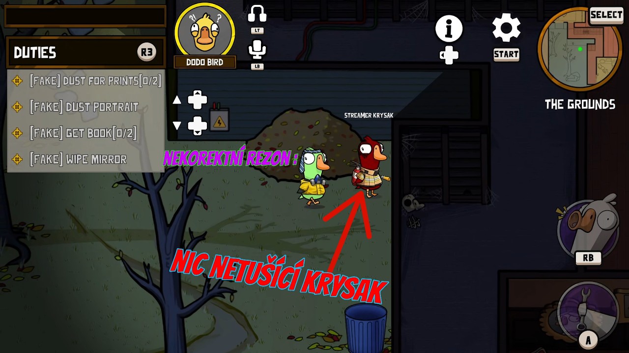 Noční můra Každého Streamera v Goose Goose Ducku  // Feat. Streamer Krysak