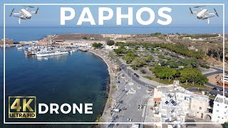 PAPHOS, CYPRUS BY DRONE | DJI MINI 2 | 4K DRONE | CYPRUS | PAPHOS ARCHAEOLOGICAL PARK