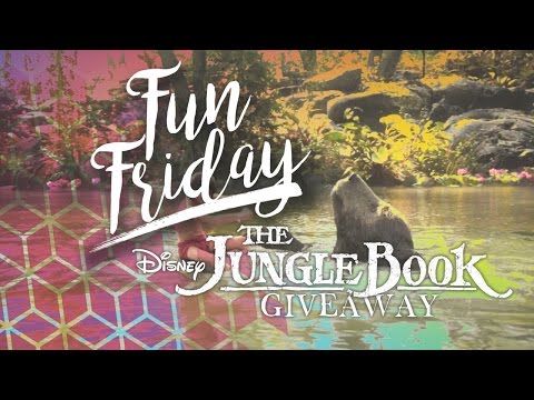 Fun Friday! Disney's The Jungle Book Giveaway! #Ad