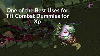 Runescape 3 - One of the Best Uses For TH Combat Dummies for Xp