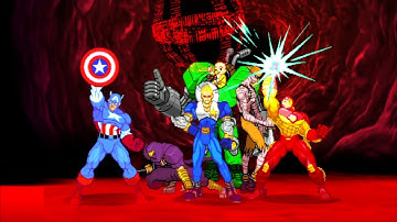 Marvel VS Capcom 2 - Iron Man/Captain America/Captain Commando - Expert Difficulty Playthrough