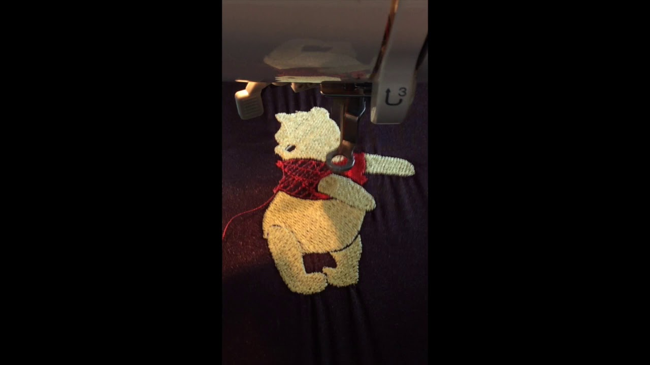 Brother Embroidery Machine PE 180D - YouTube