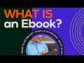 What Is an eBook?