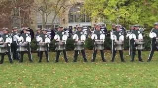 MSU Drumline playing "X" - 10/29/2016
