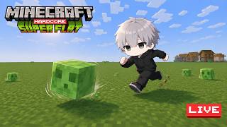 Membangun sesuatu di 100 hari+ | LIVE Minecraft Superflat Hardcore Indonesia