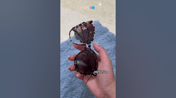 Gli occhiali da sole clip-on rendono la tua vita più comoda#occhiali  #glass #sunglasses #firmoo
