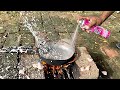 Snow Spray Vs Hot Pan | स्नो स्प्रे को गर्म पैन में डालने पर क्या होगा ?