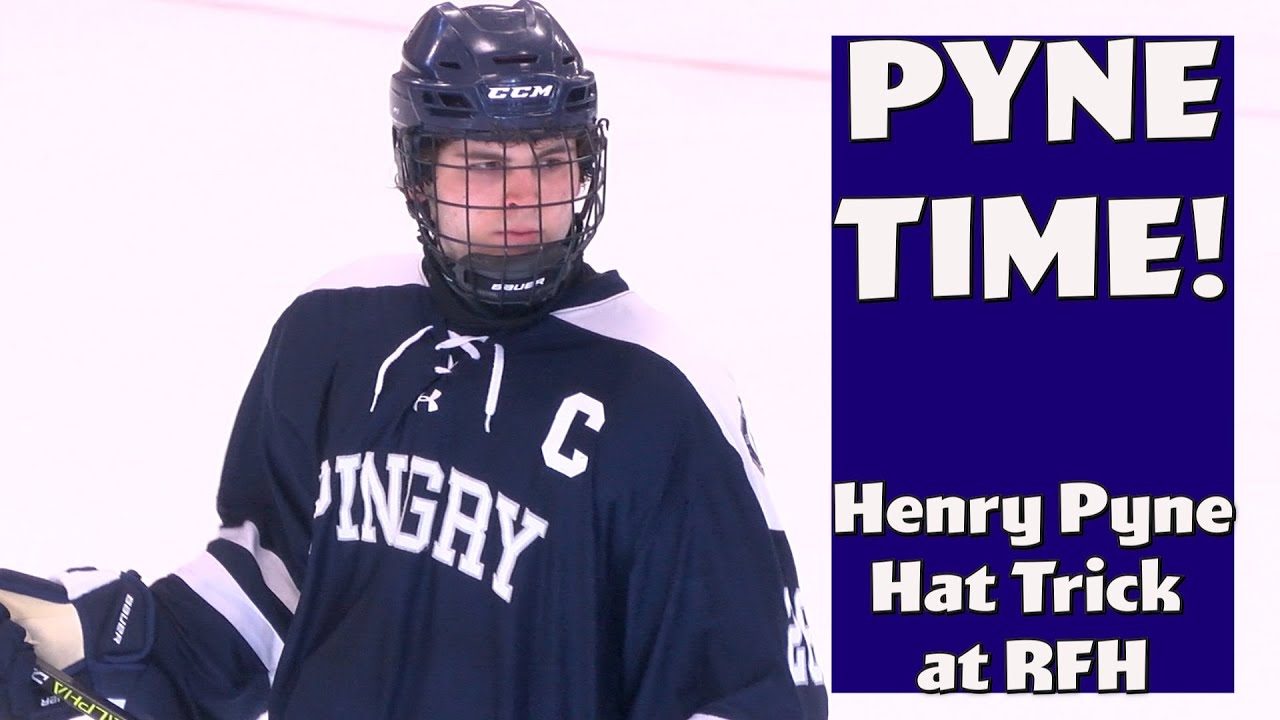 Pingry 3 RumsonFair Haven 3 HS Hockey Henry Pyne 3 Goals YouTube
