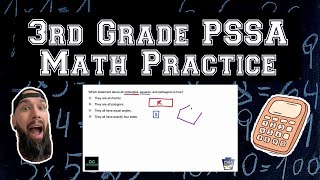 3rd Grade PSSA Math Help - Describe Rectangles, Squares, and Pentagons