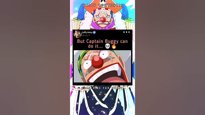 Captain Buggy is an Emperor for a reason😈🔥 #Onepiece